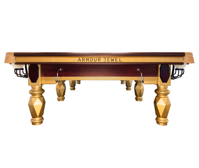 Wiraka Jewel Gold Snooker Table with Steel Cushions | 1525