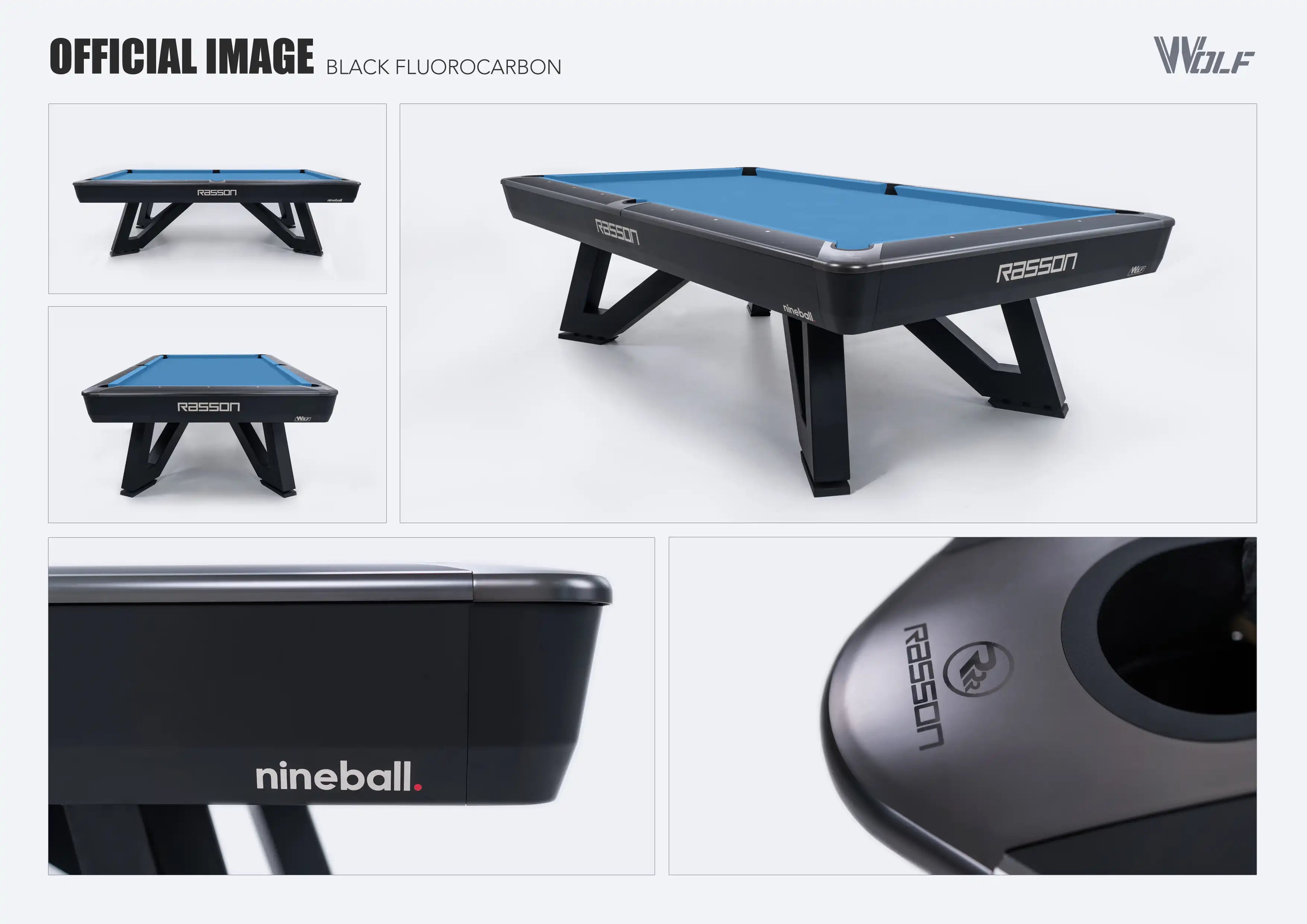 Rasson Wolf Championship Pool Table 9ft | 1518